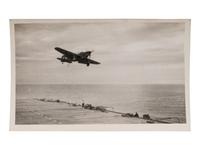 [GERMAN BATTLESHIP BISMARCK]. An archive of photographs and postcards relating to the British hunt for the German battleship Bismarck, ca. 1940s.