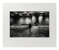 Dennis Stock (1928-2010) In preparation for John F. Kennedy's Presidential Inauguration Ball, Frank Sinatra leaving the Armory after rehearsal, Washington D.C., January, 1961
