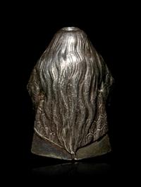 A Bronze Figural-Form Ojime