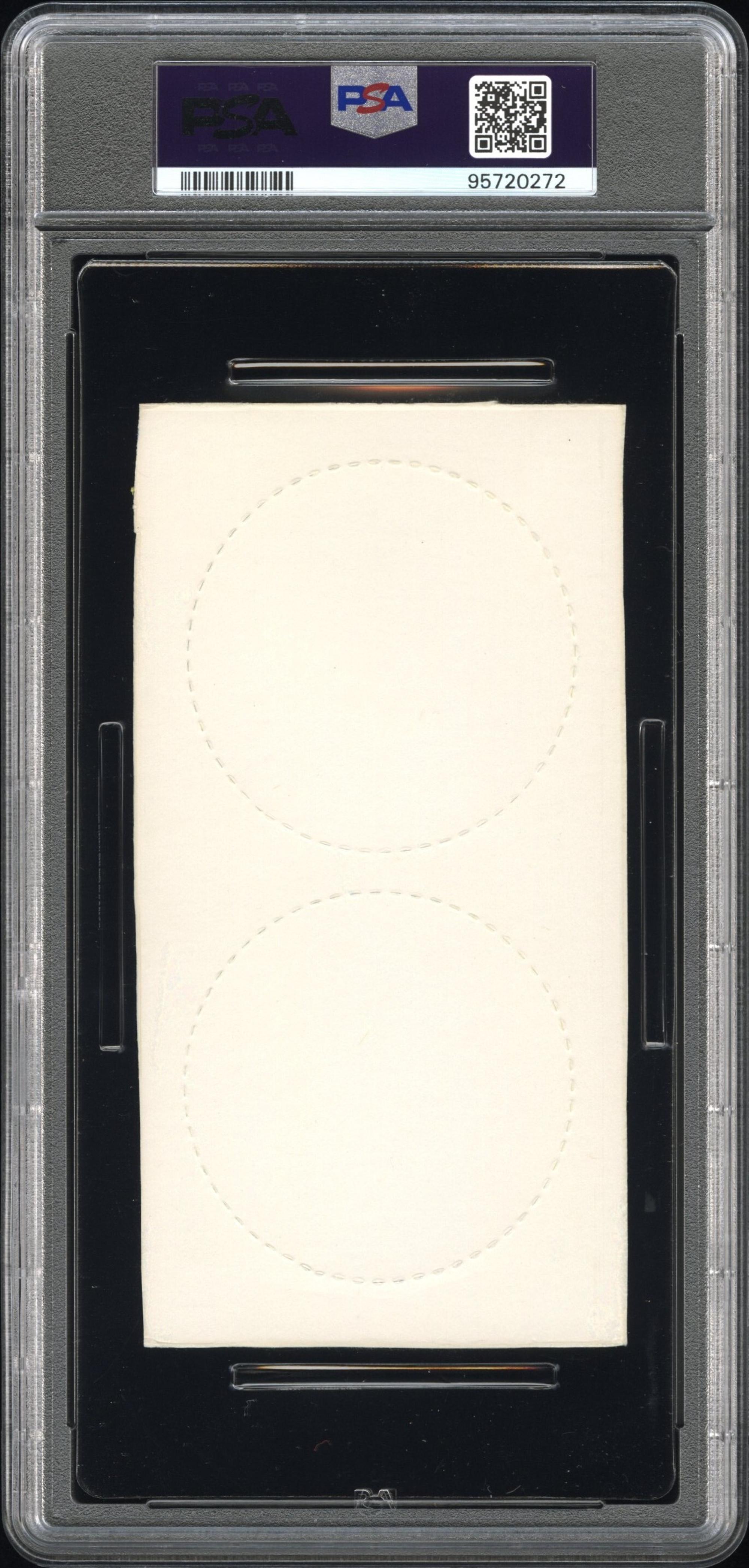 A 1978 Slim Jim Discs Walter Payton / Larry Csonka Panel - Only PSA Graded Example POP 1 (PSA 4 VG-EX)