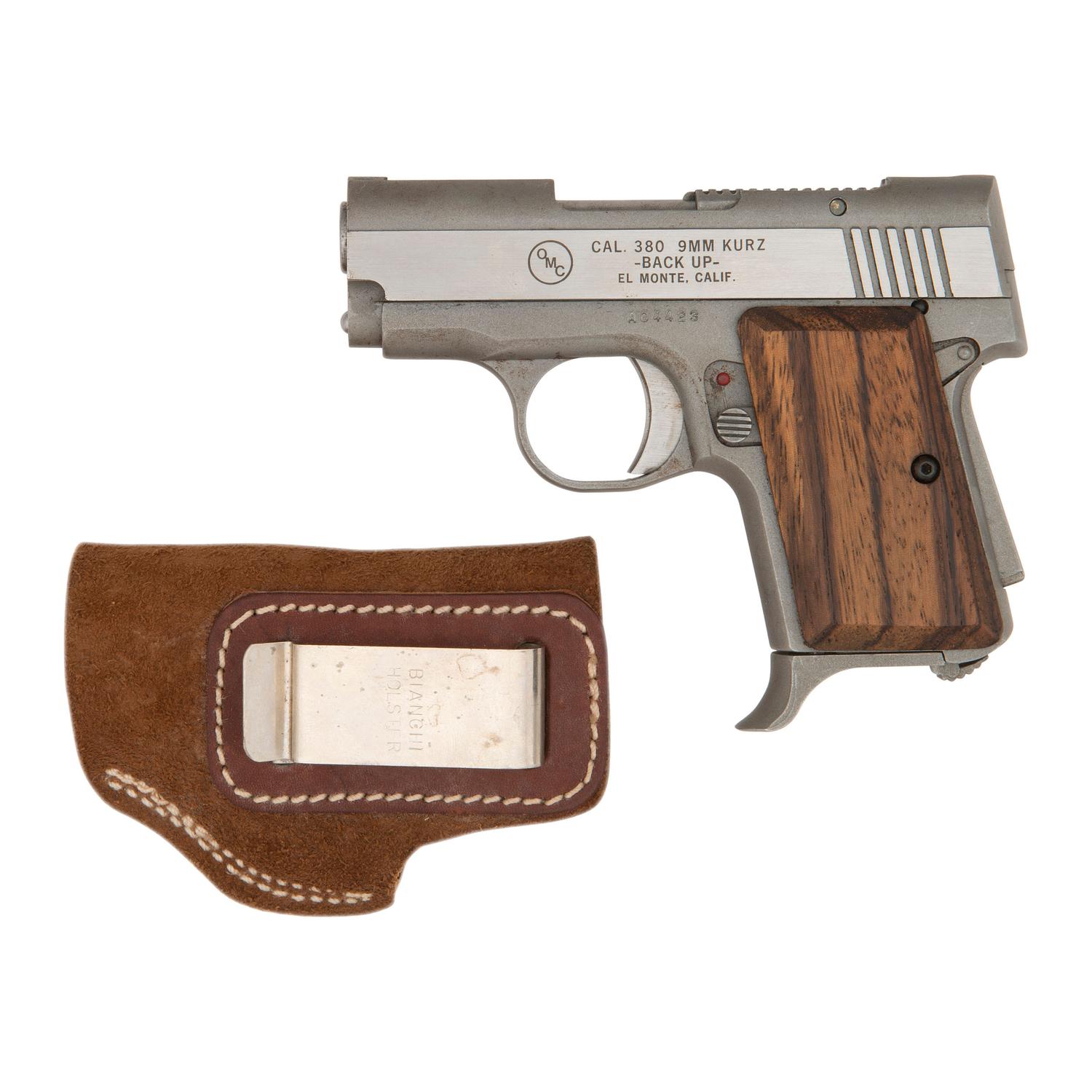 *OMC Backup .380 in Bianchi Holster