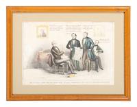 [POLITICS] -- [CLAY, Henry (1777-1852)]. ROBINSON, Henry R. (?-1850), publisher. The Available Party Trying to Get Their Villany Endorsed by the Very Man They Have Assassinated .
