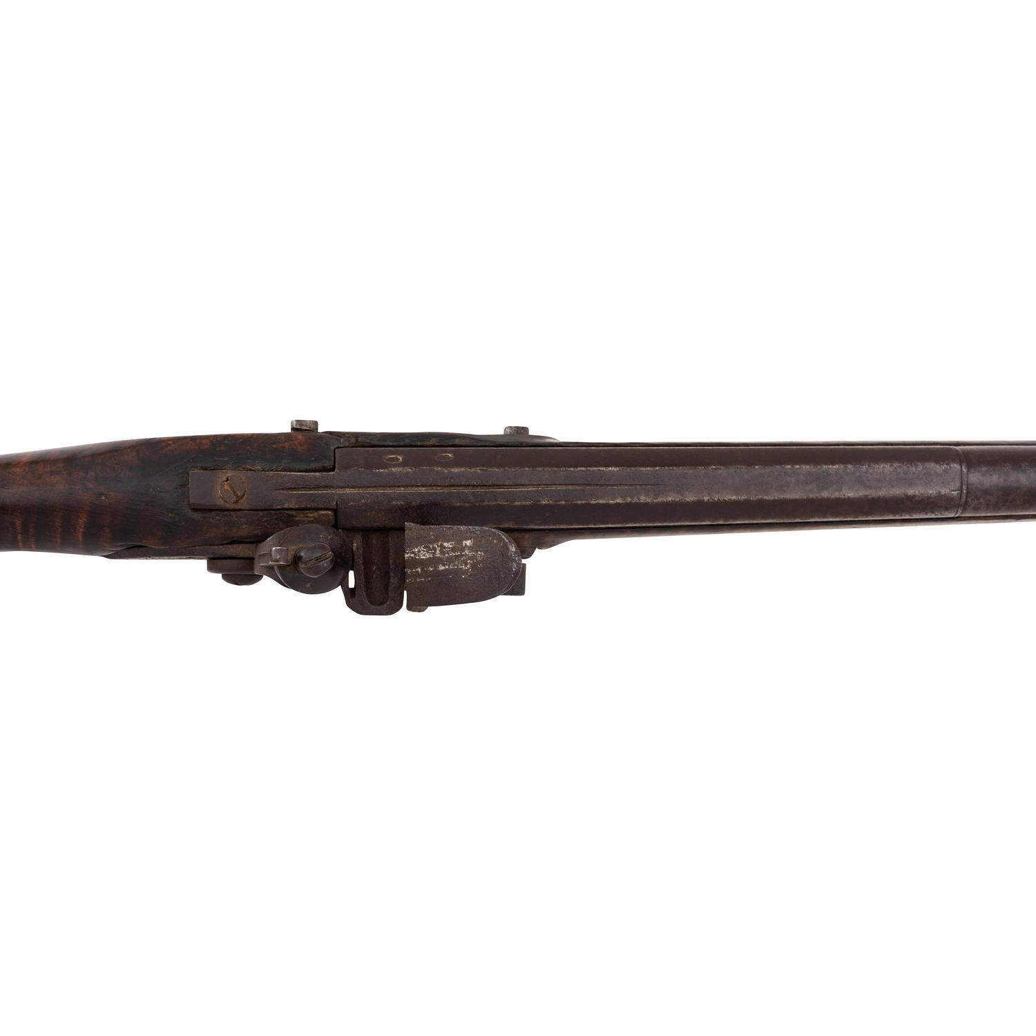 Early Full-Stock Flintlock Trade Gun