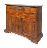 An Italian Walnut Serving Cabinet