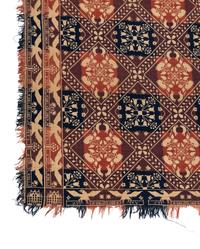 Two Cotton and Wool Jacquard Coverlets