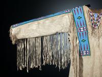Assiniboine Beaded Hide Shirt