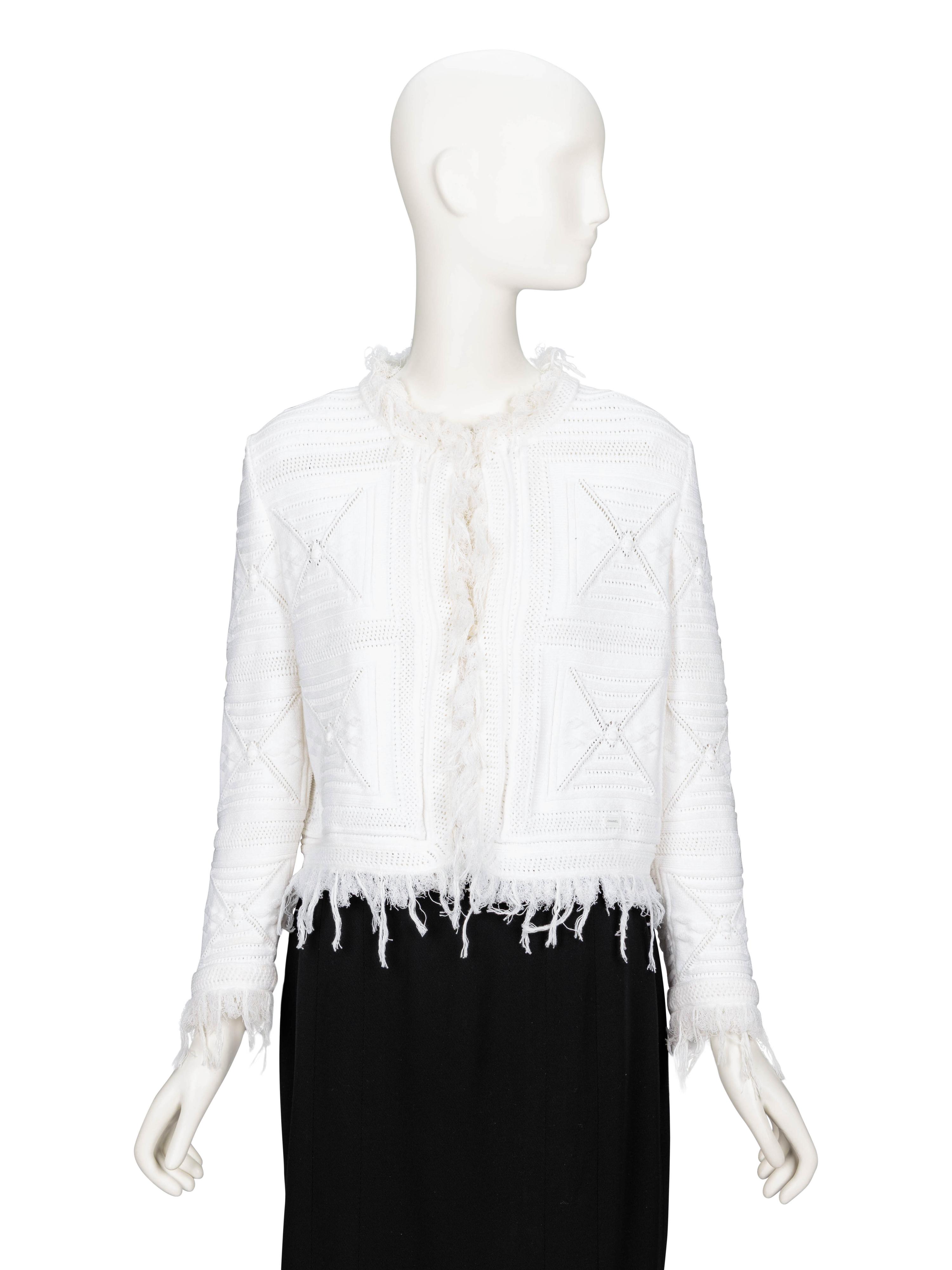 Chanel, Two Knit Cotton Cardigans
