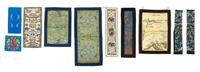 Thirty Embroidered Silk Articles