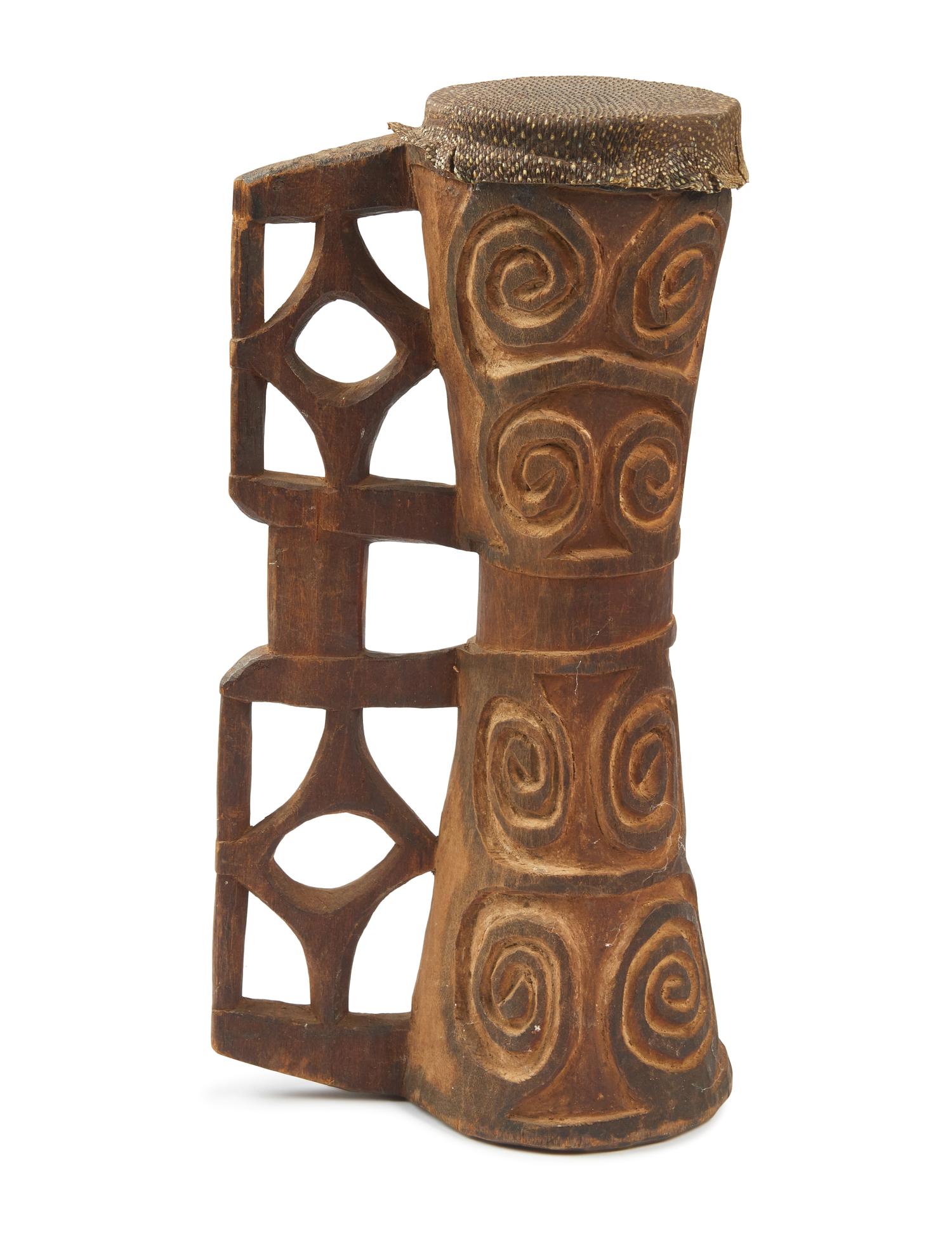 Two Asmat Drums