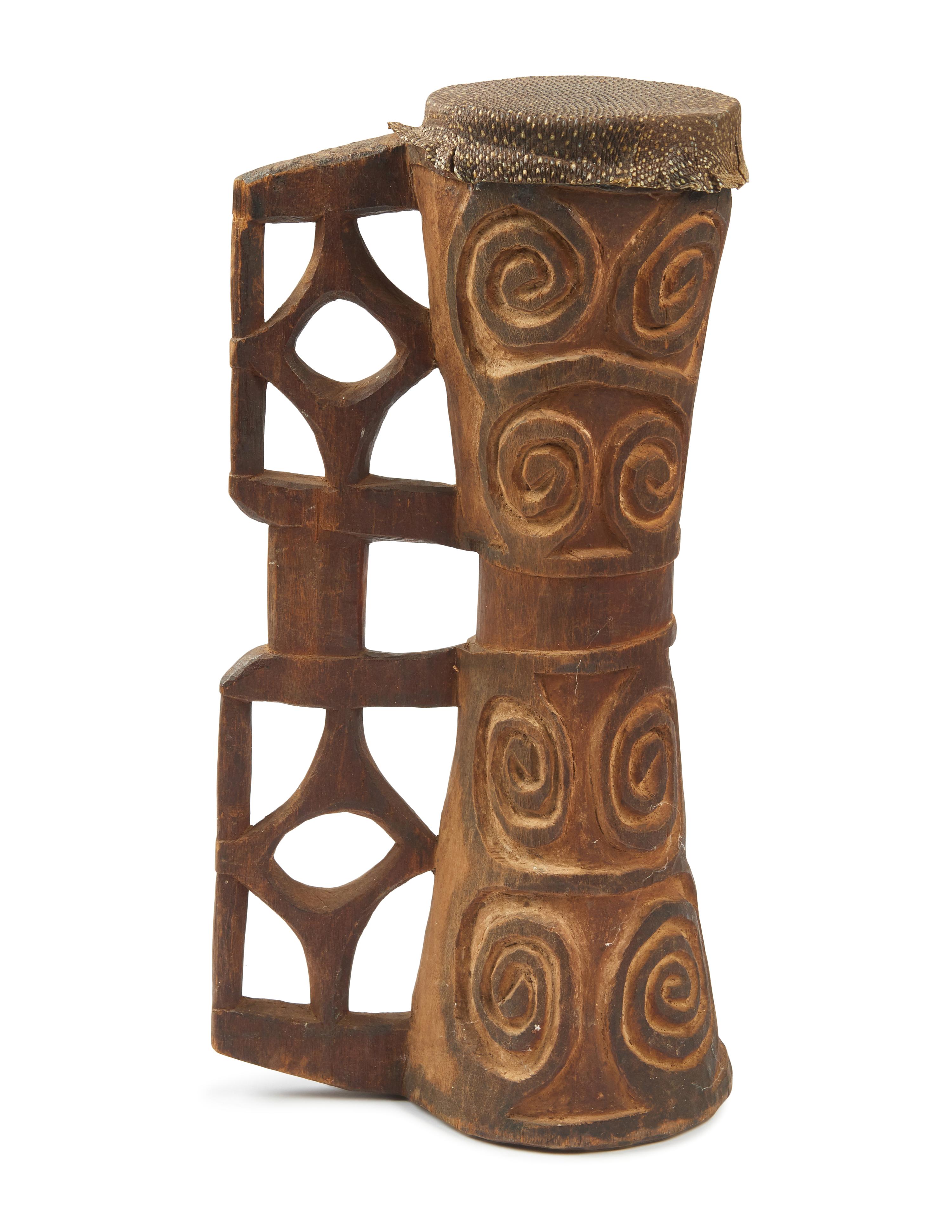 Two Asmat Drums