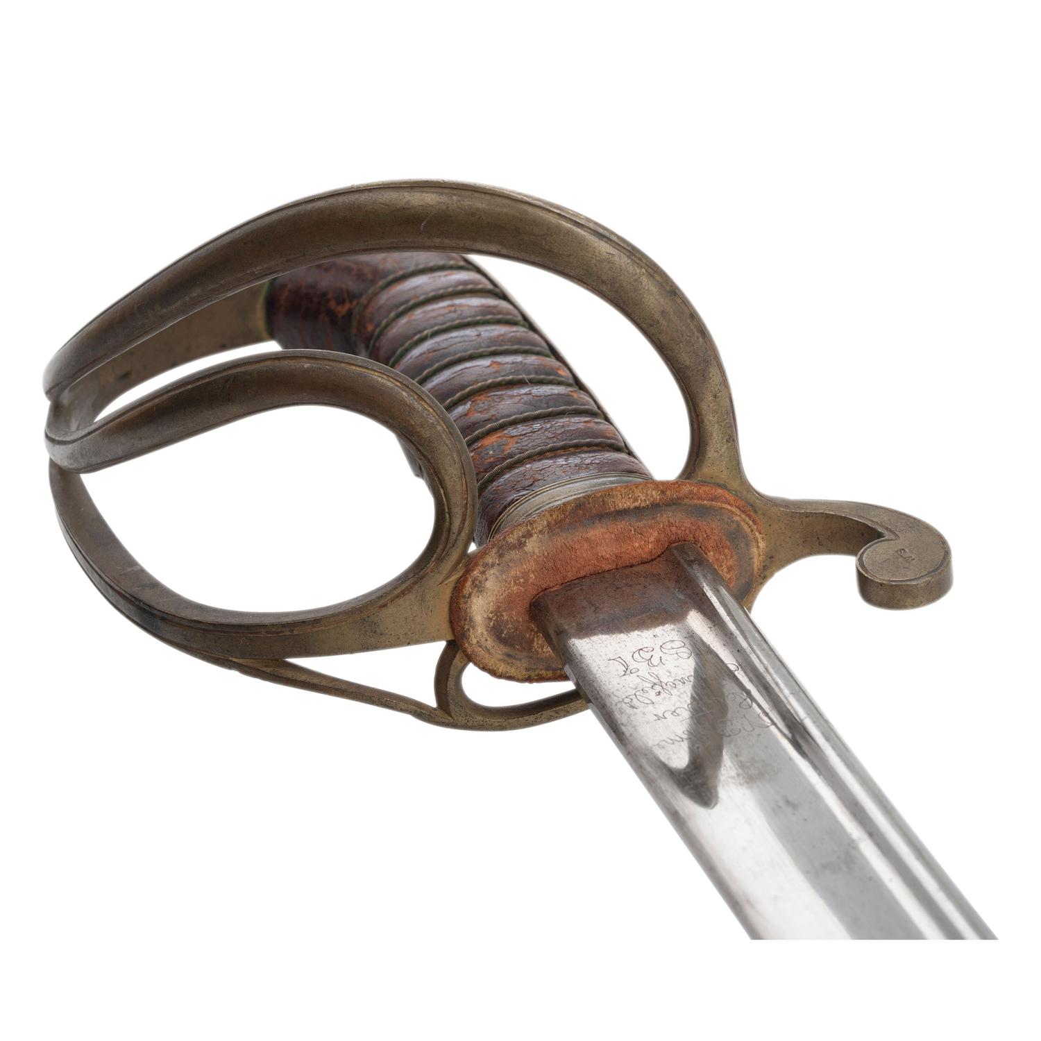 Very Fine US Model 1833 Dragoon Saber by Ames