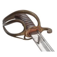 Very Fine US Model 1833 Dragoon Saber by Ames