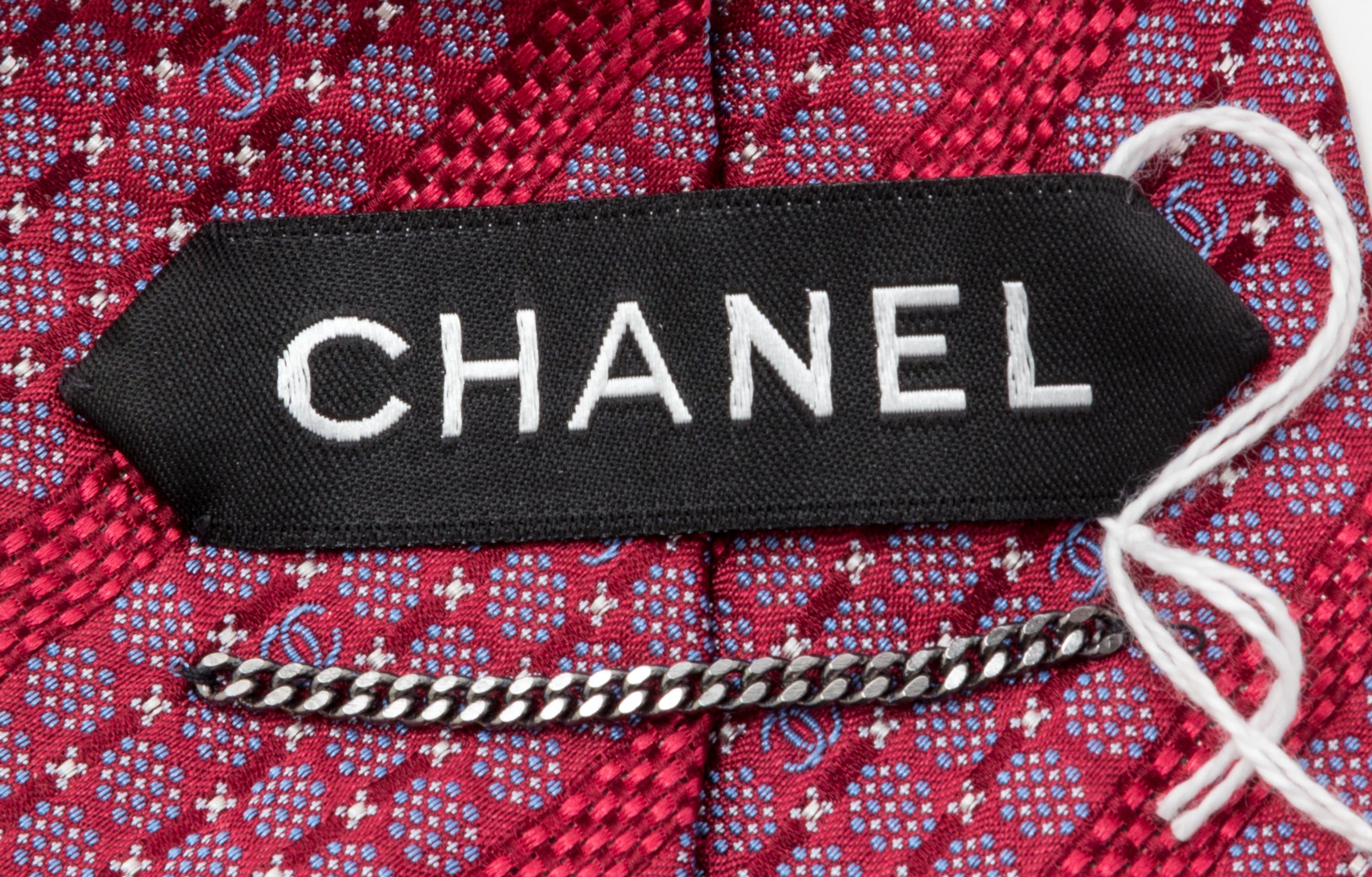 A Group of Three Chanel Neckties,