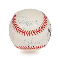 A Nolan Ryan, George Brett, Robin Yount and Orlando Cepeda 1999 Hall of Fame Signed Autograph Limited Edition Baseball (Beckett Authentication Services Letter)