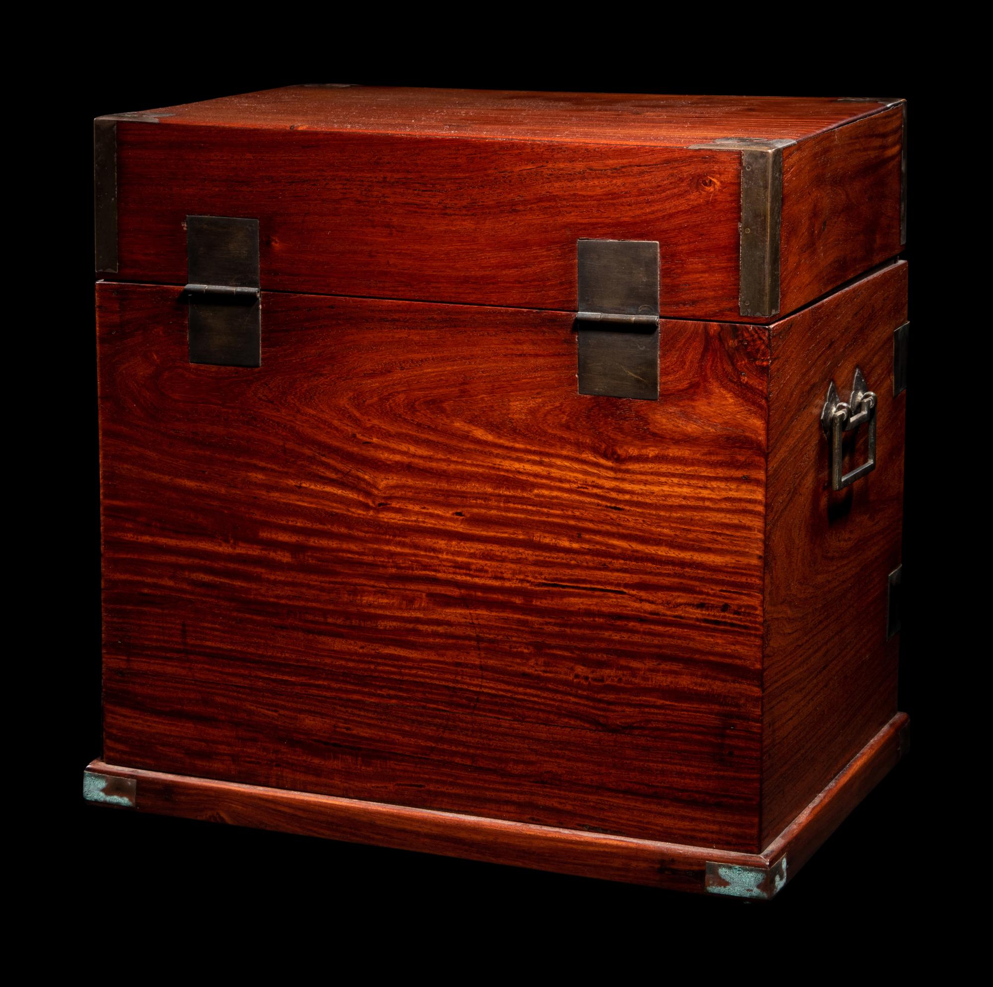 A Huanghuali Seal Chest, Guanpixiang
