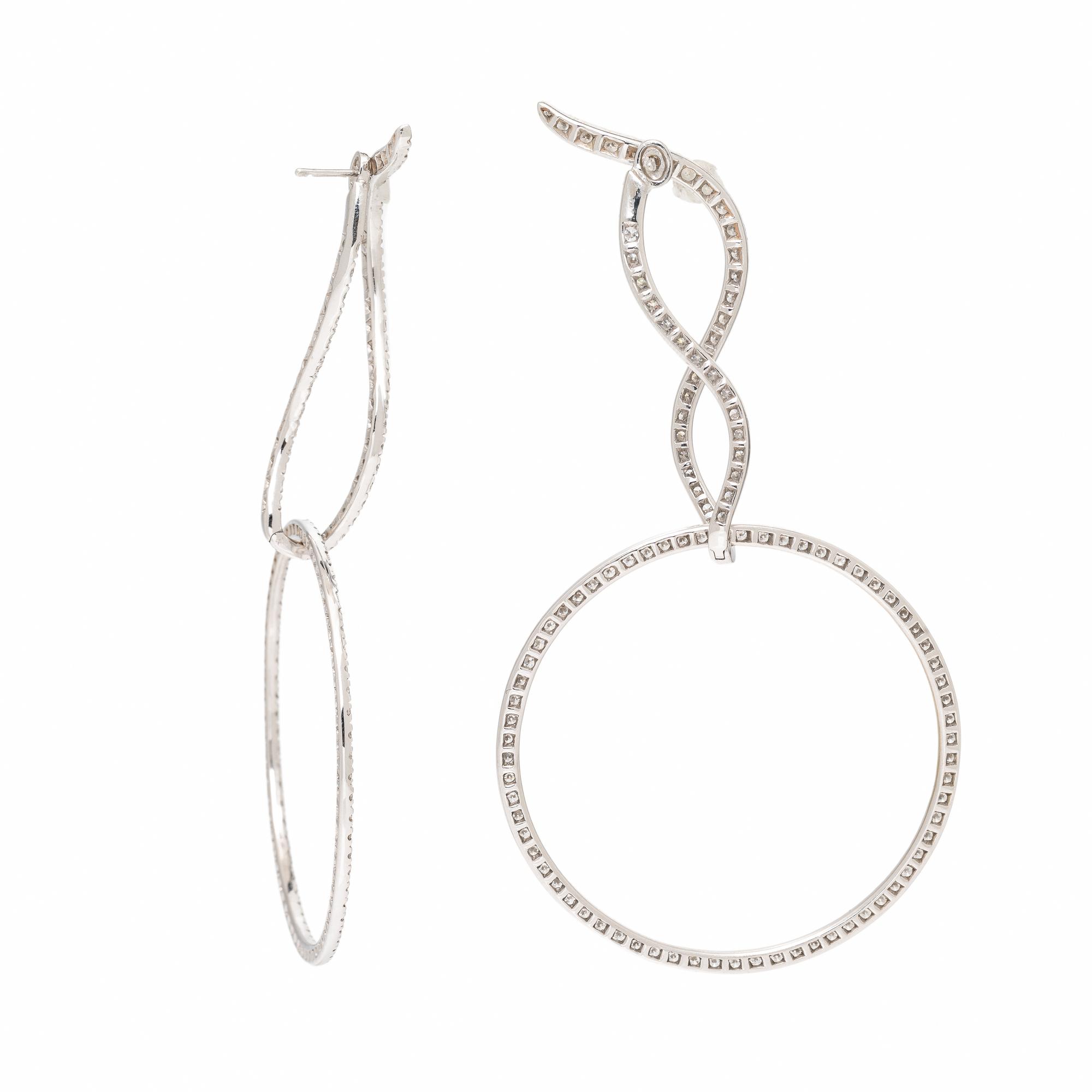 Convertible Diamond Earrings