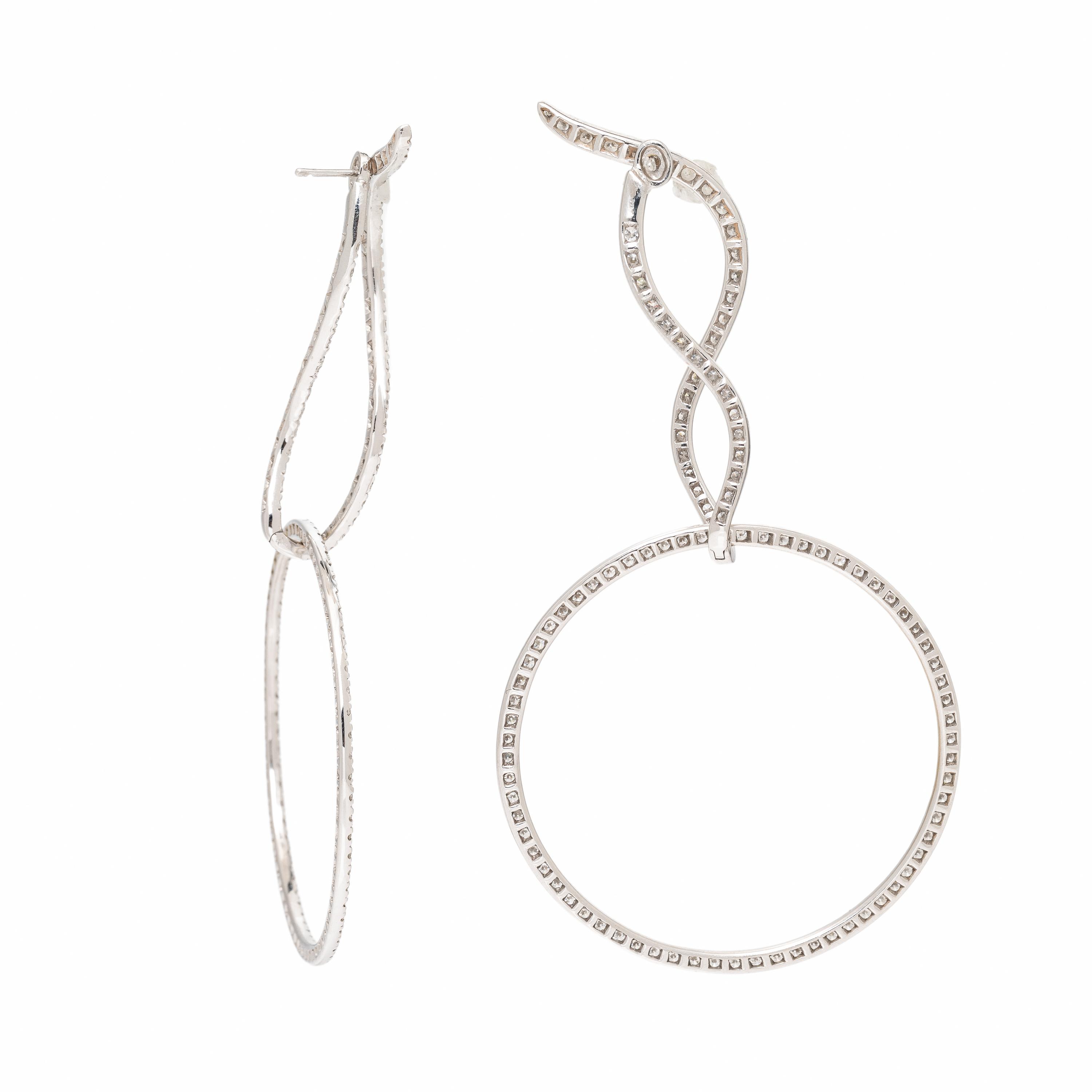 Convertible Diamond Earrings