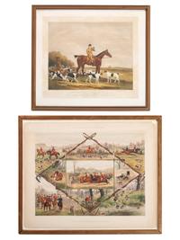 Two Fox Hunting Prints
