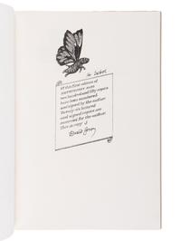 [CHILDREN'S BOOKS & ILLUSTRATION]. GOREY, Edward (1925-2000). Amphigorey Also . New York: Congdon and Weed, 1983.