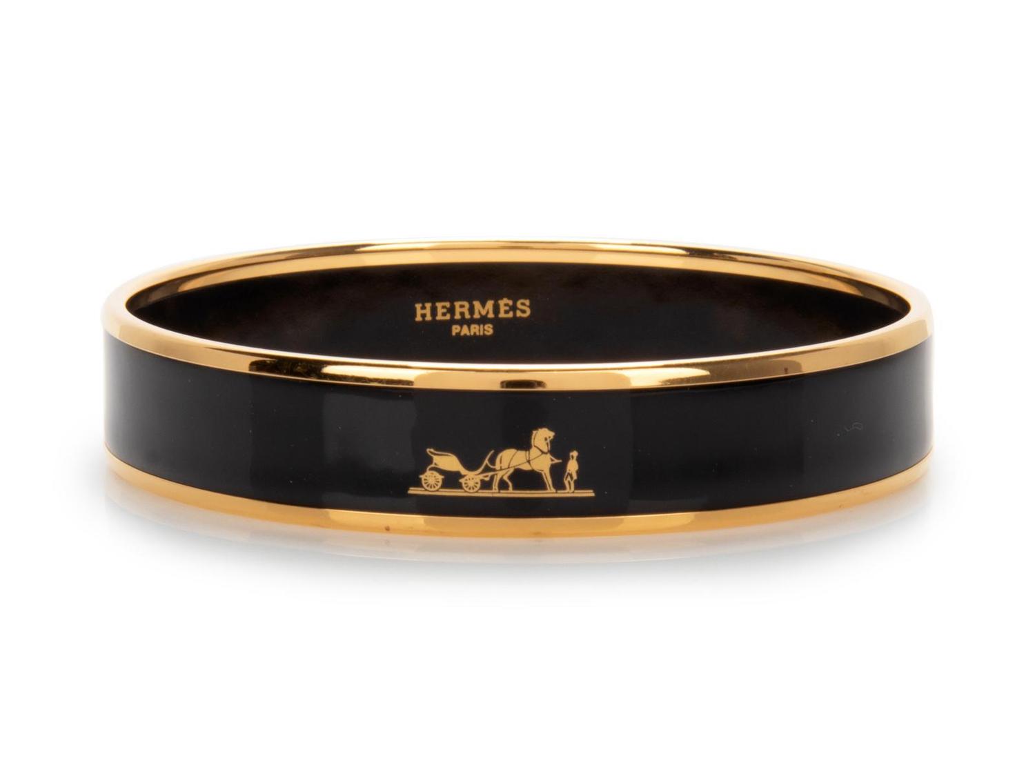 Three Hermès Enamel Bangles, 2000-2010s
