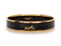 Three Hermès Enamel Bangles, 2000-2010s