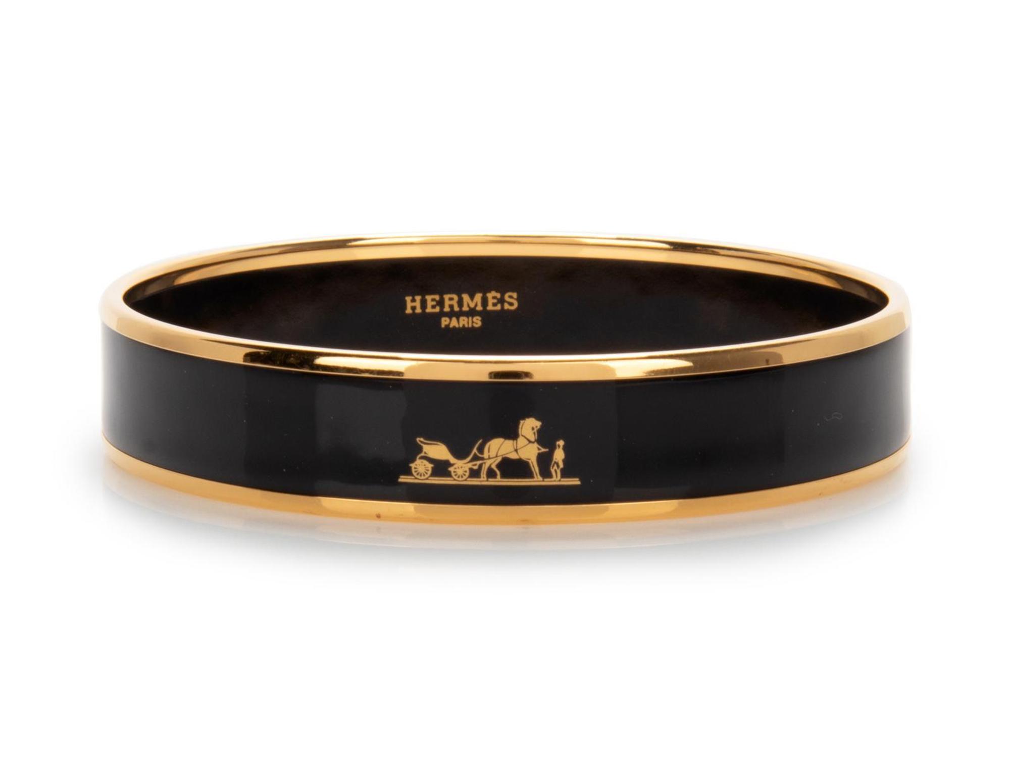 Three Hermès Enamel Bangles, 2000-2010s