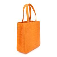 Prada, Orange Crocodile Handbag