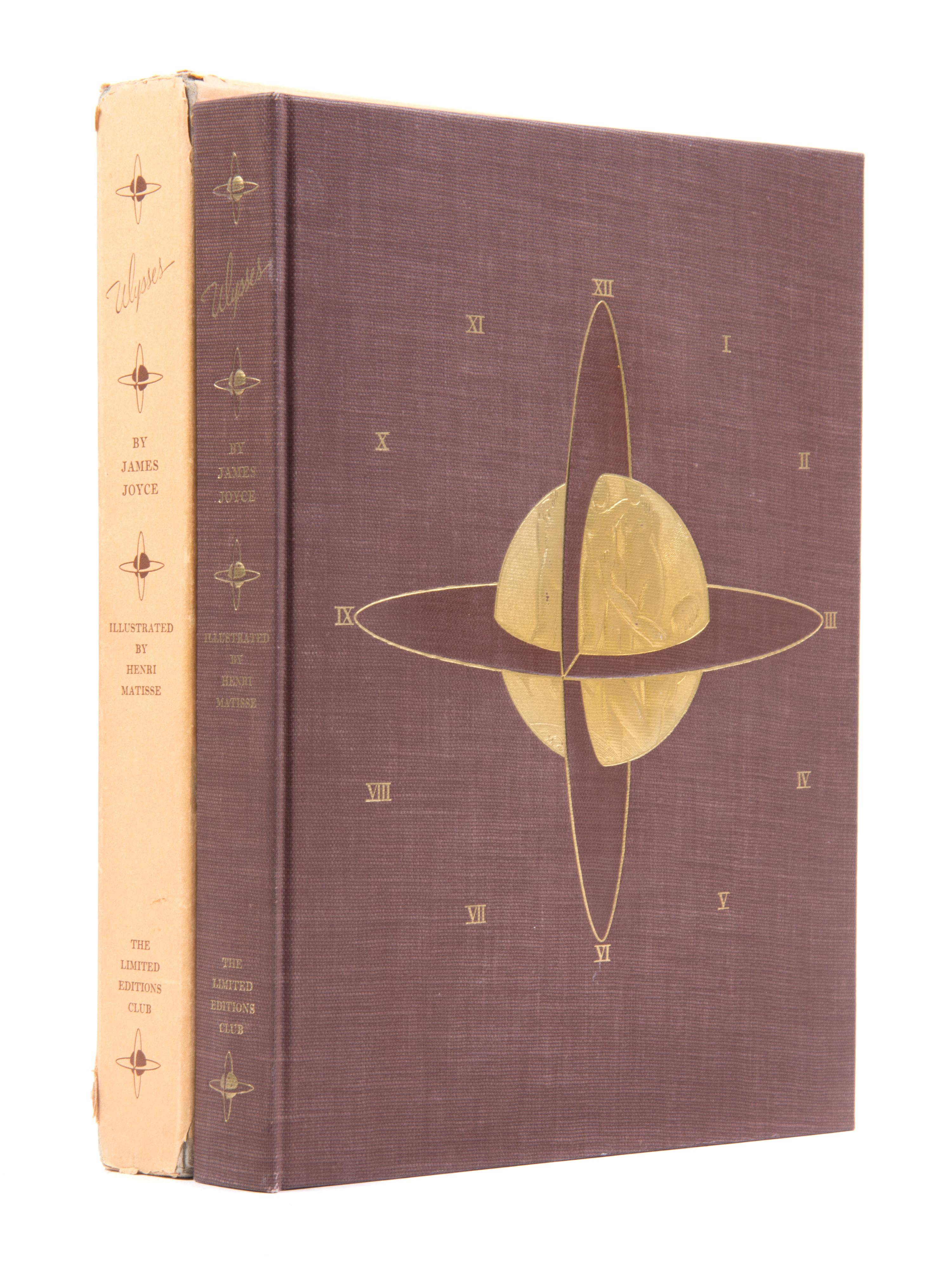 (MATISSE, HENRI) JOYCE, JAMES. Ulysses. New York, 1935. No. 29/1,500 copies. Signed by Matisse.