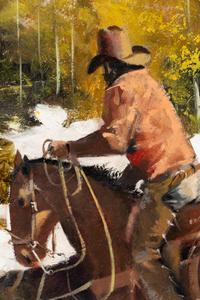 Cowboys in the Snow