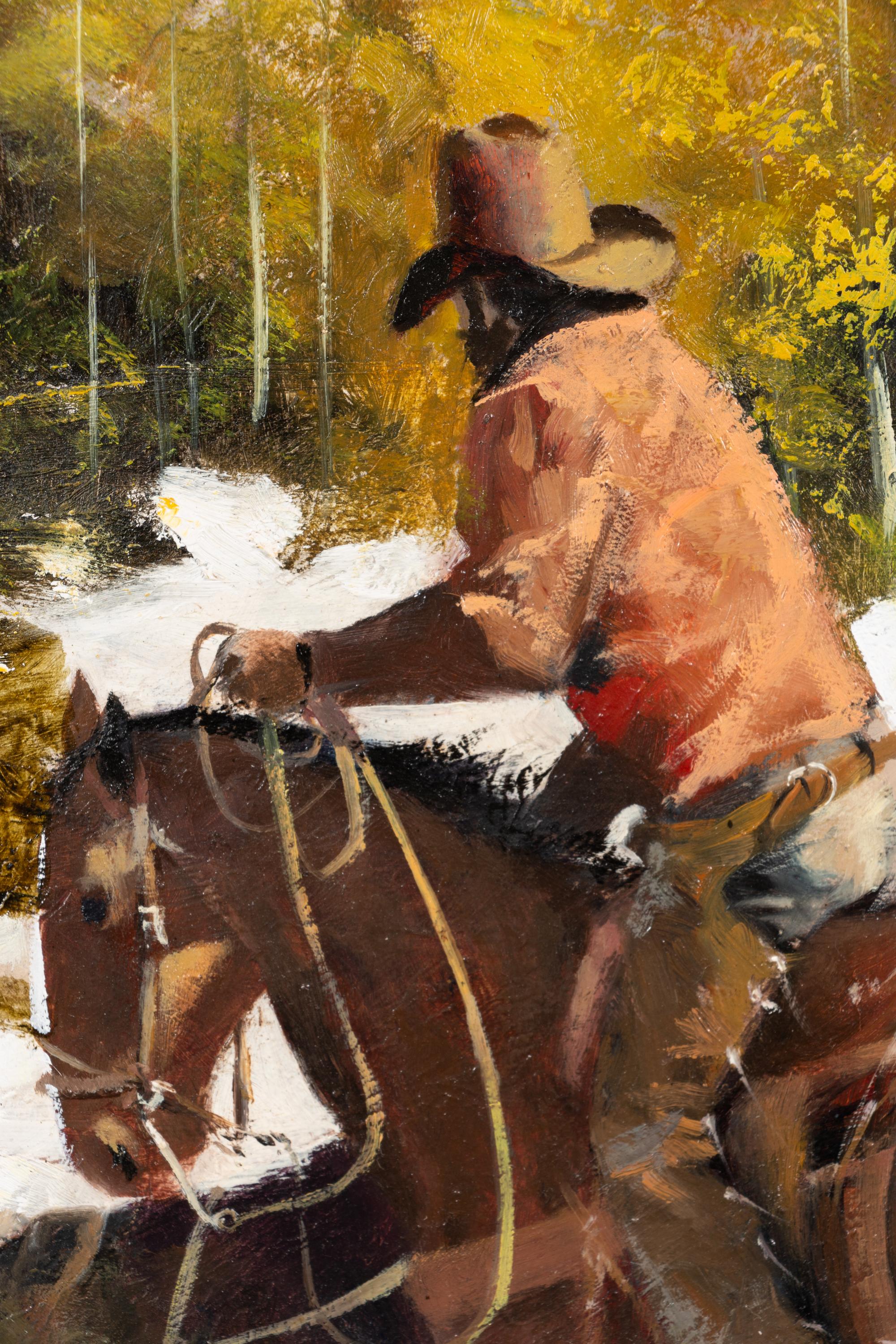 Cowboys in the Snow