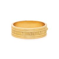 TIFFANY & CO., YELLOW GOLD 'ATLAS' BANGLE BRACELET