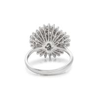 WHITE GOLD AND DIAMOND COCKTAIL RING