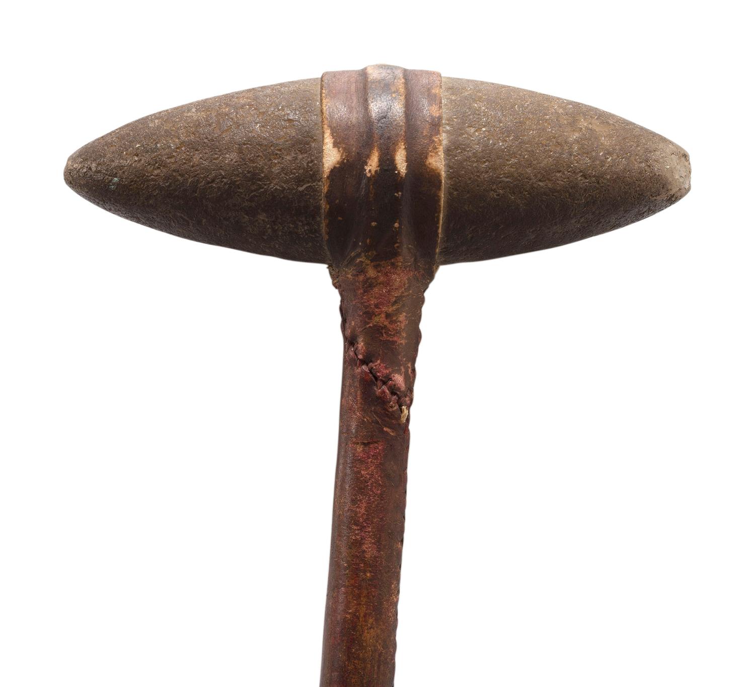Plains Bi-pointed Stone Club