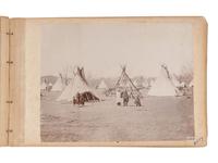 [NATIVE AMERICANS]. Collection of photographs documenting the Nez Perce, Comanche, and Kiowa Indians assembled by Alice Cunningham Fletcher, including images by E. Jane Gay, George W. Bretz, and William Irwin.