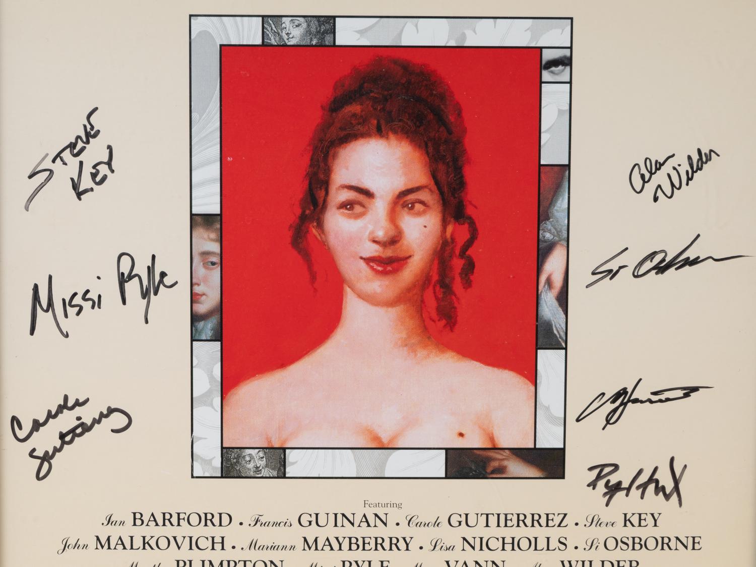 (Theatre Playbills) The Libertine: The Bawdy Tale of the Earl of Rochester . The Steppenwolf Theatre Company: 1996.
