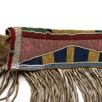 Apsáalooke (Crow) Beaded Hide Rifle Scabbard