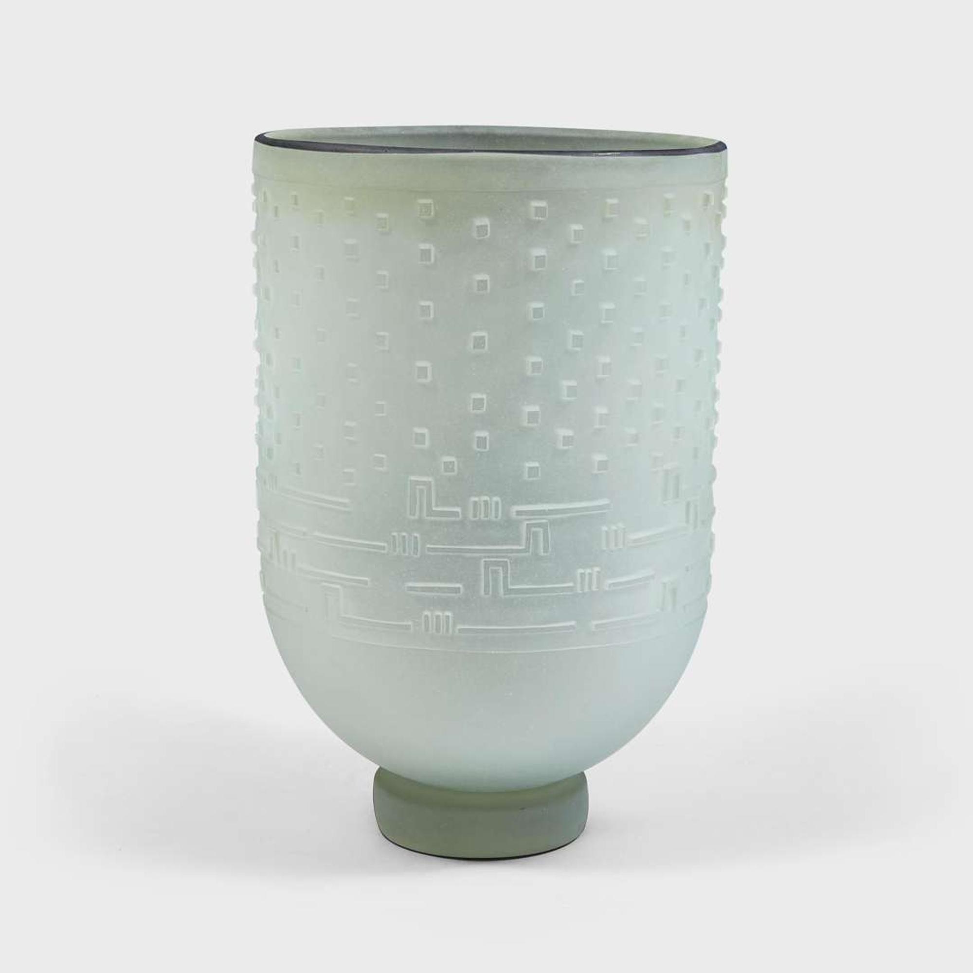 Dan Dailey (American, b. 1947) "City Vase" with Cedar Grove Motif, USA, 1977