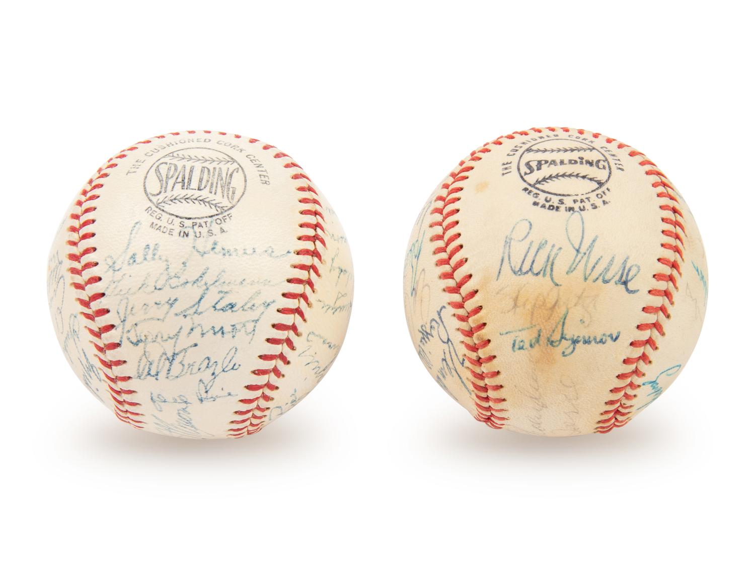 A Collection of St. Louis Cardinals Team Signed Autograph Baseballs (Beckett Authenticaiton Services)