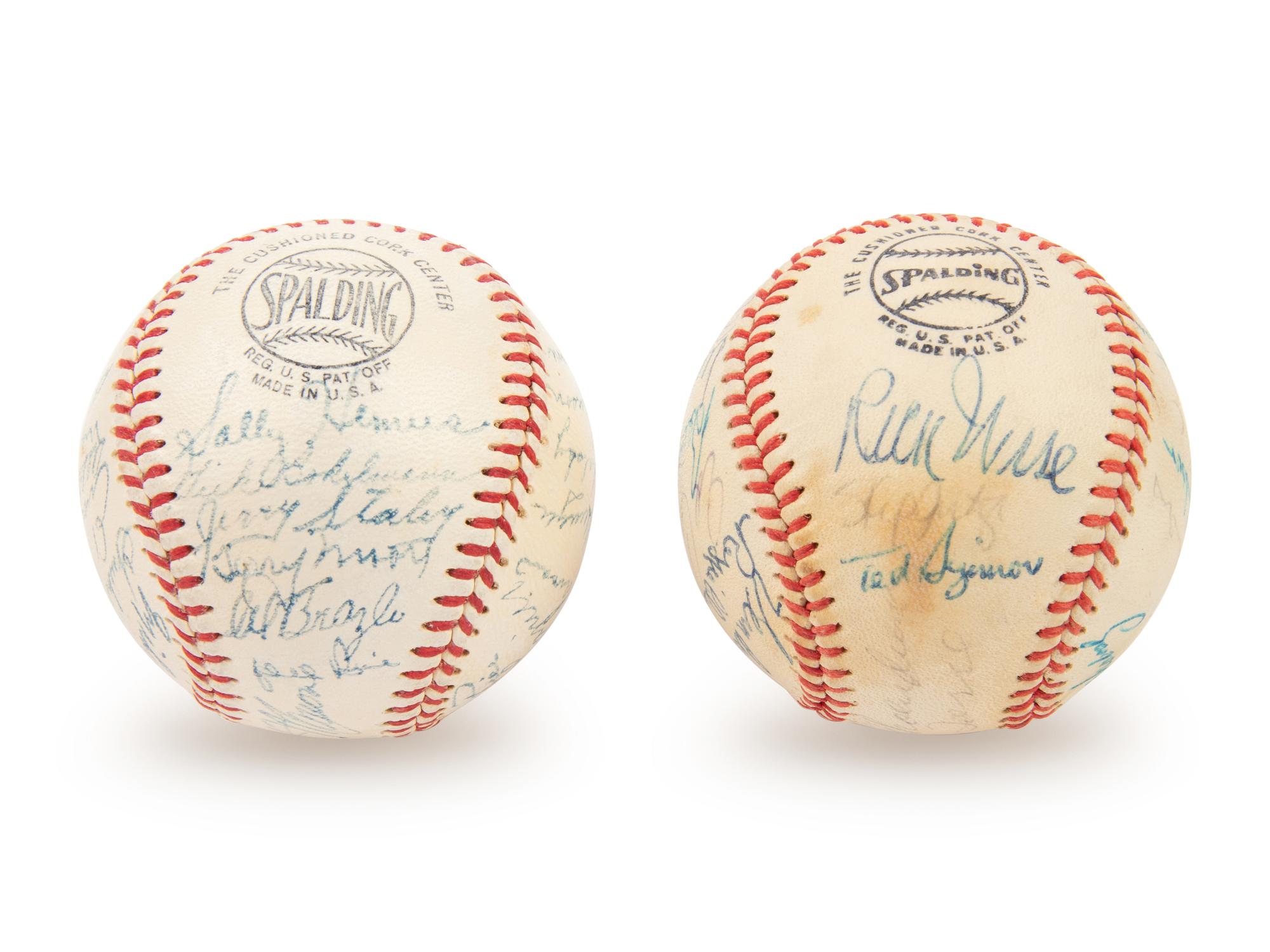 A Collection of St. Louis Cardinals Team Signed Autograph Baseballs (Beckett Authenticaiton Services)