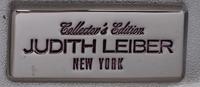 Judith Leiber Collector's Edition Eggplant Minaudière