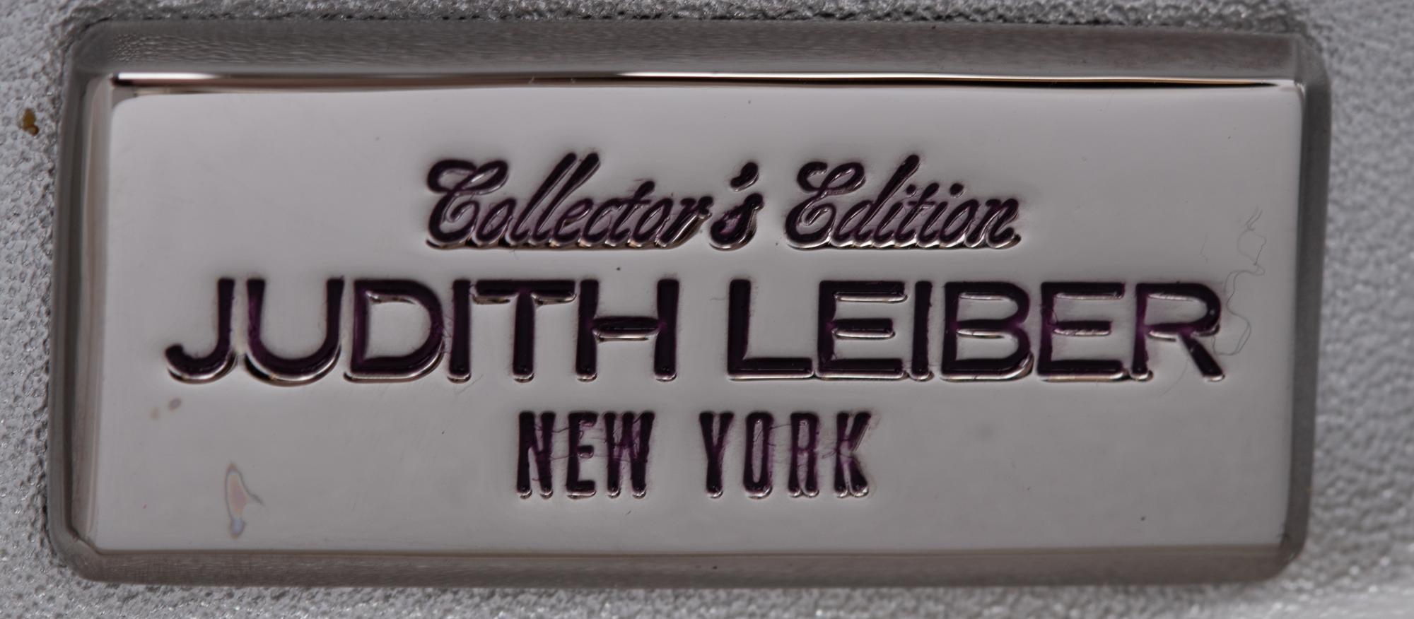 Judith Leiber Collector's Edition Eggplant Minaudière