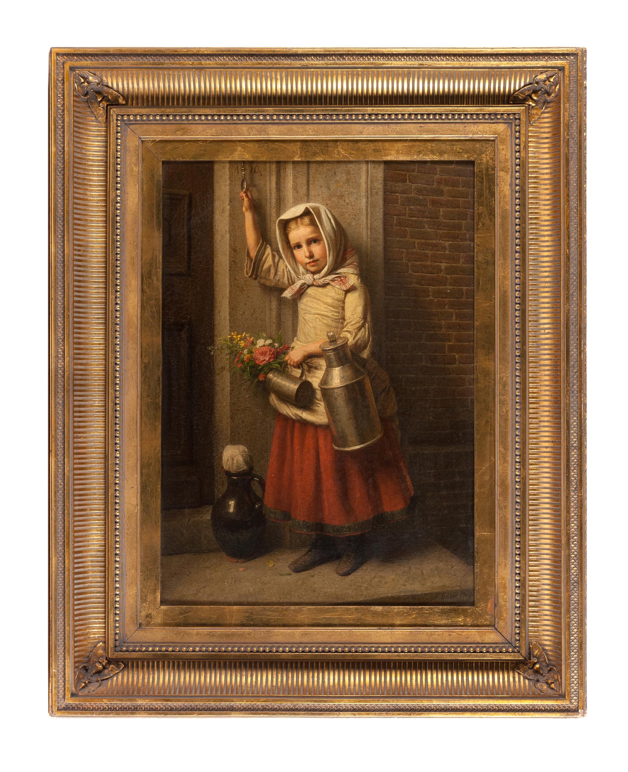 Friedrich Boser, (German, 1809–1881), Young Milkmaid, 1863