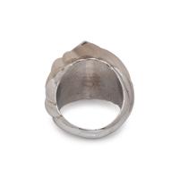 ROCK CRYSTAL, SAPPHIRE AND DIAMOND SET