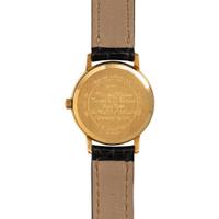BAUME & MERCIER, 18K YELLOW GOLD WATCH