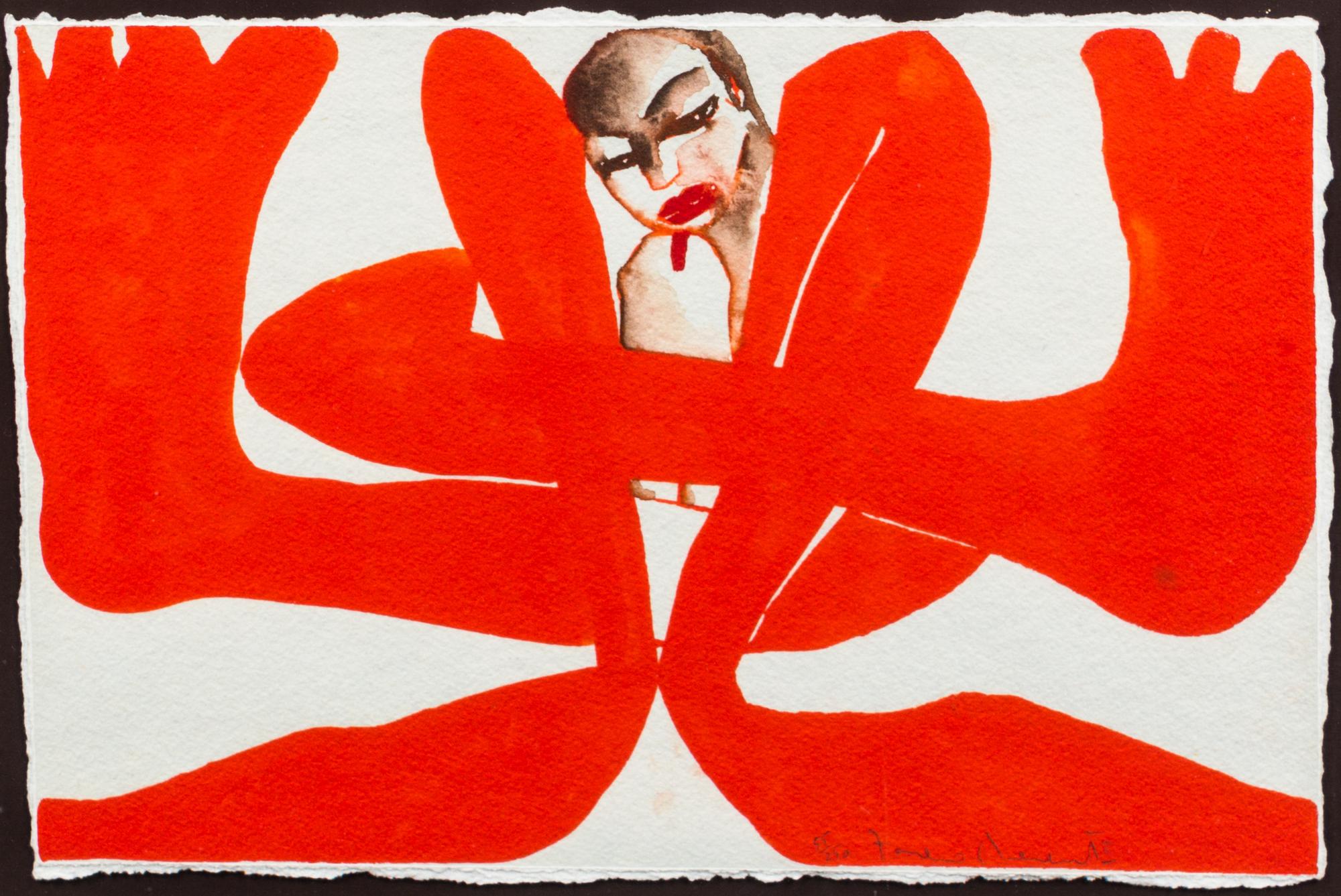Francesco Clemente, (American, b. 1952), Aids Relief Series