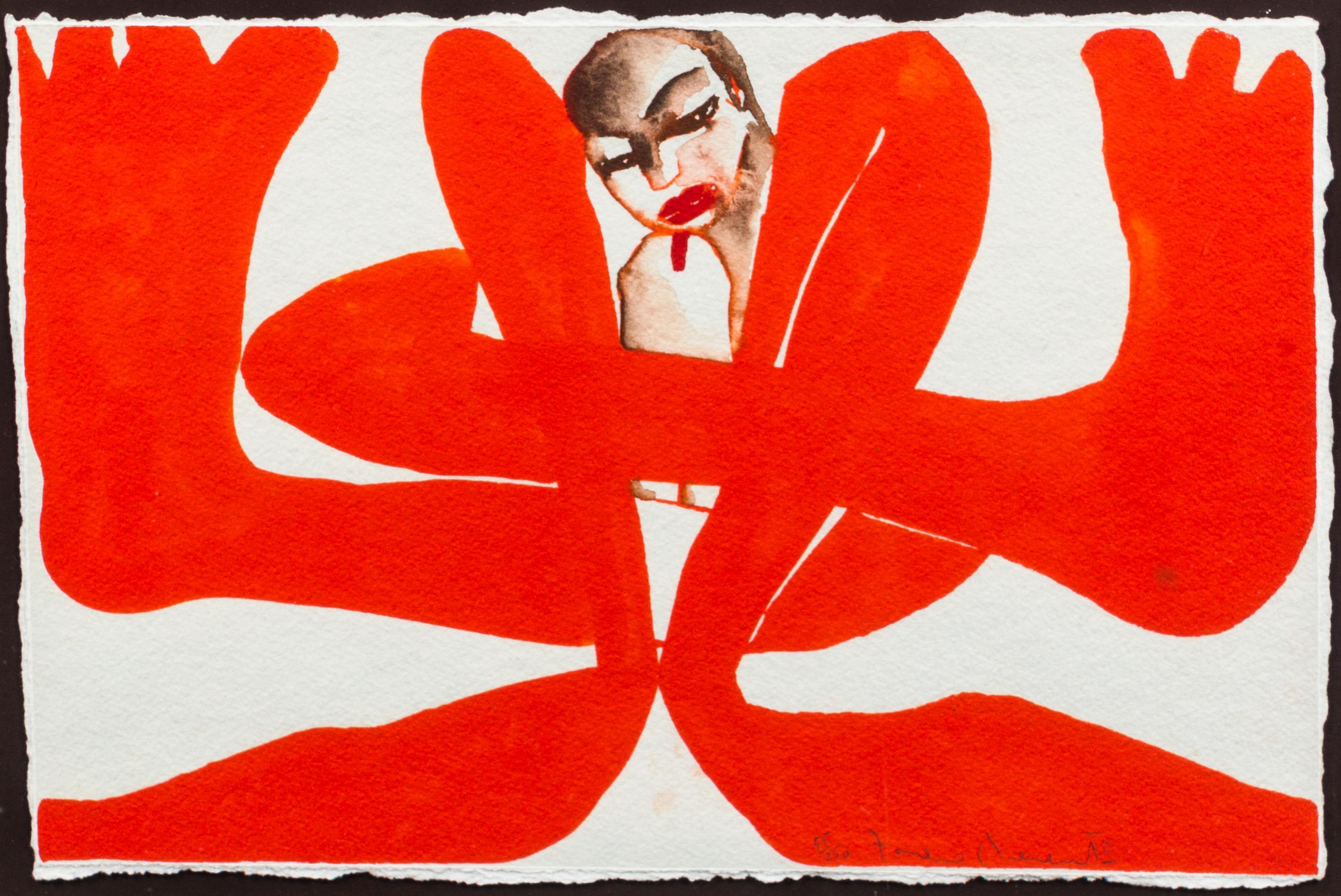 Francesco Clemente, (American, b. 1952), Aids Relief Series