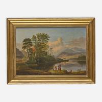 Attributed to Victor de Grailly (French-American, 1804-1887) Hudson River View, circa 1850