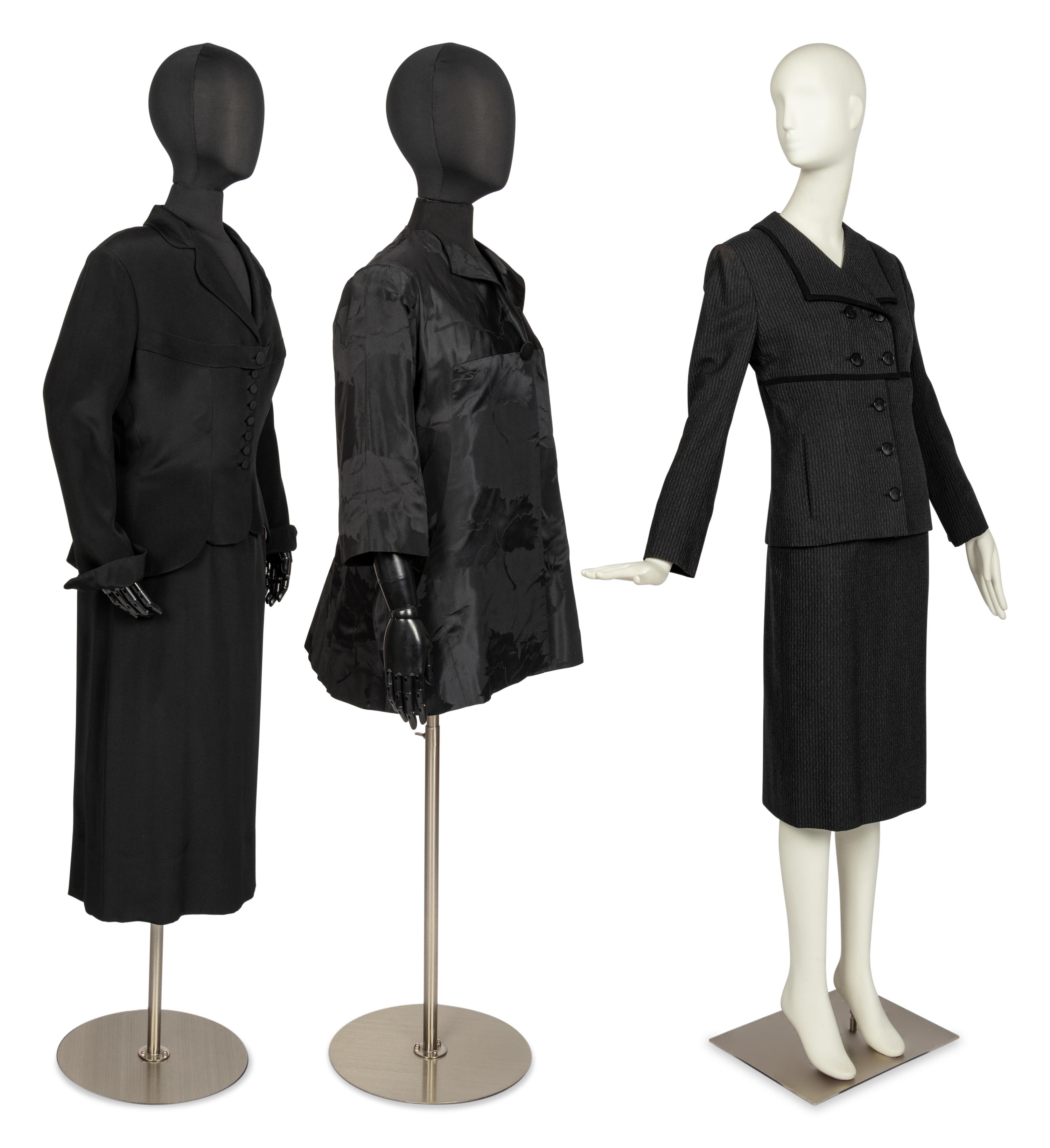 Three Items by Irene: Two Skirt Suits, One Jacket, 1950s