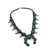 A Southwestern-Style Squash Blossom Necklace