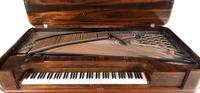 A Steinway and Sons Rosewood Square Piano